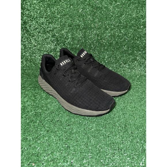 NOBULL Mesh Running Shoes‎ Black Athletic Ripstop Sneakers Women’s Size 8.5 - Picture 2 of 9